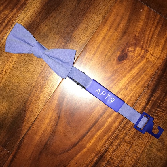 NWT Men’s Chambray Bow Tie, Apt. 9 - Picture 2 of 5